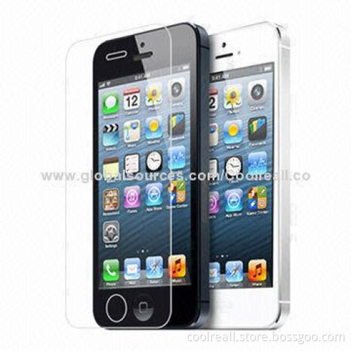 9H 2.5D 0.2mm Tempered Glass Screen Protector for iPhone5 5S with Easy to Wipe and Clean